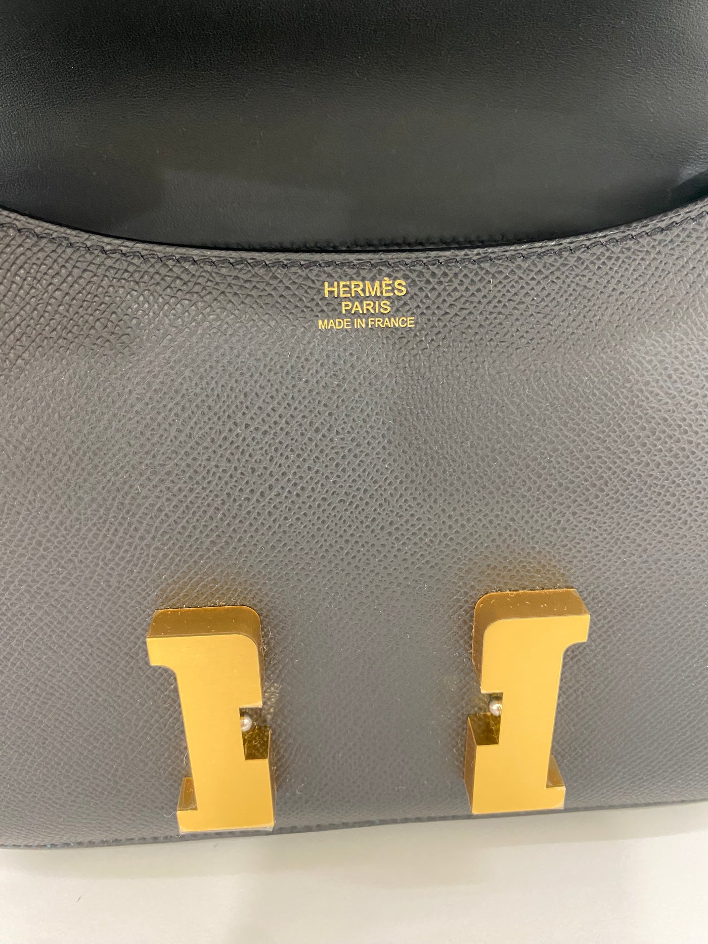 Hermès Constance 24 Epsom Bleu Ocean Brush Gold Hardware