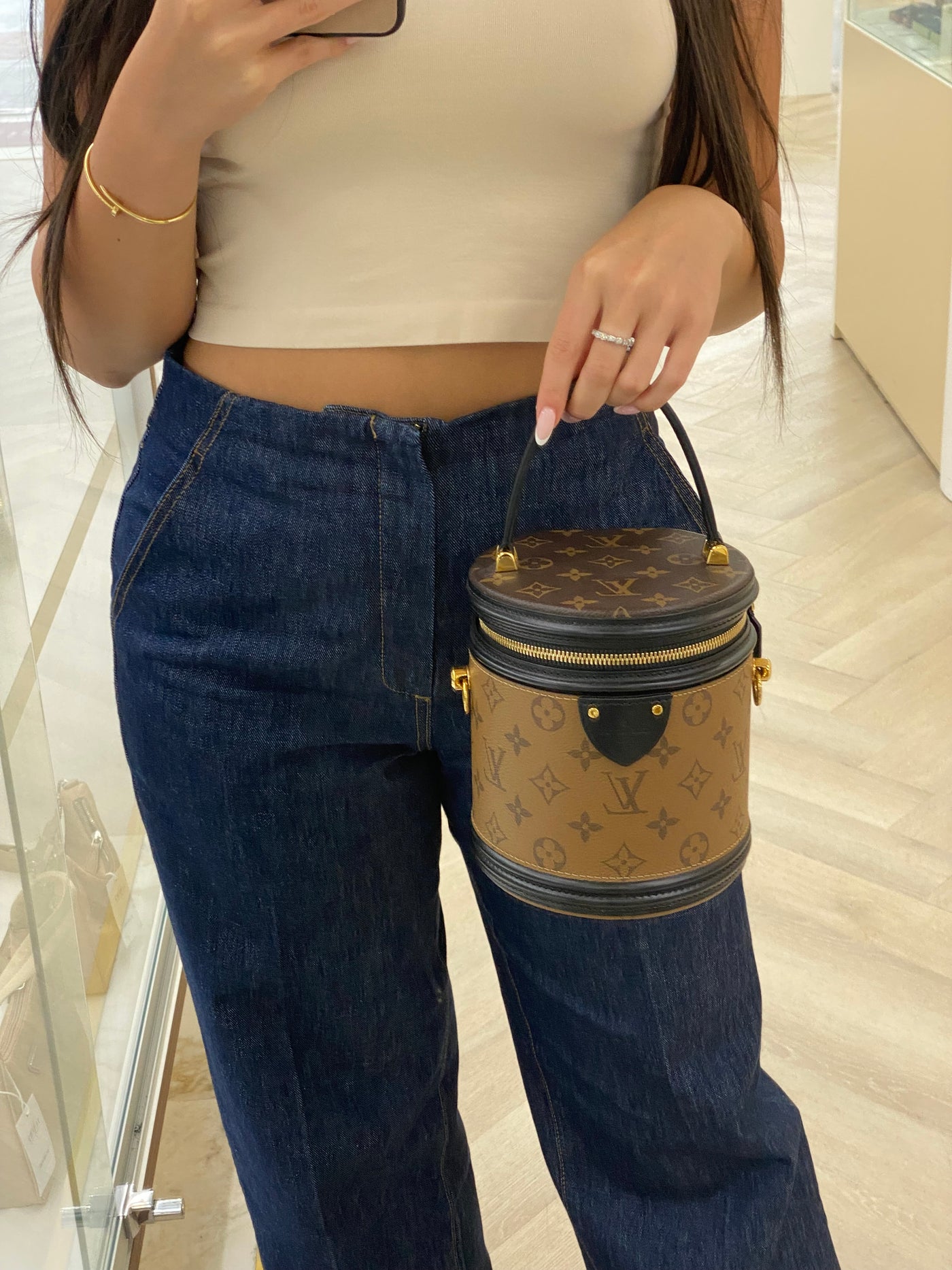 Louis Vuitton Cannes Monogram Reverse Canvas