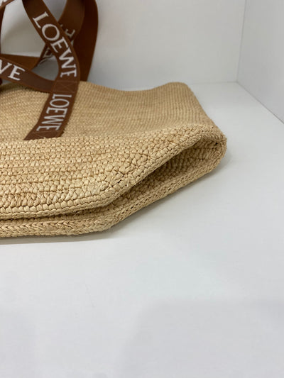 Loewe Raffia Tote Large