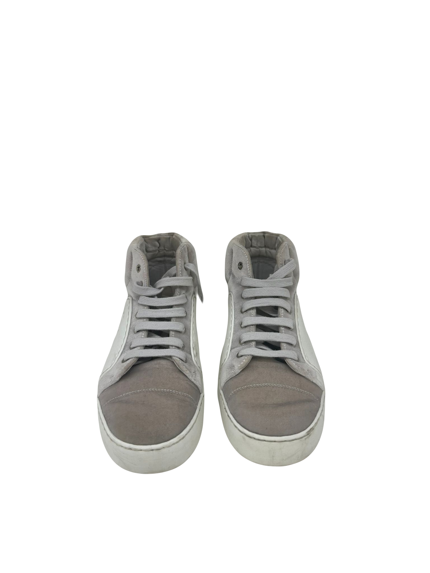 Chanel Velvet Leather Sneakers Size 37.5