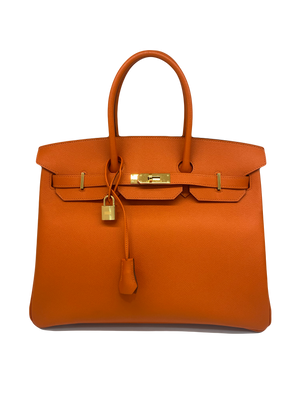 Hermes Birkin 35 Epsom Feu GHW