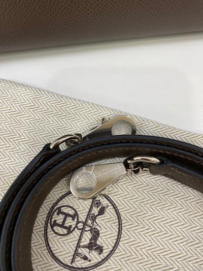 Hermes Kelly 25 Sellier Epsom Ecorce PHW