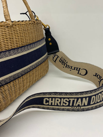 Christian Dior Wicker Bag