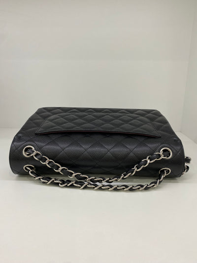 Chanel Classic Flap Jumbo Caviar SHW