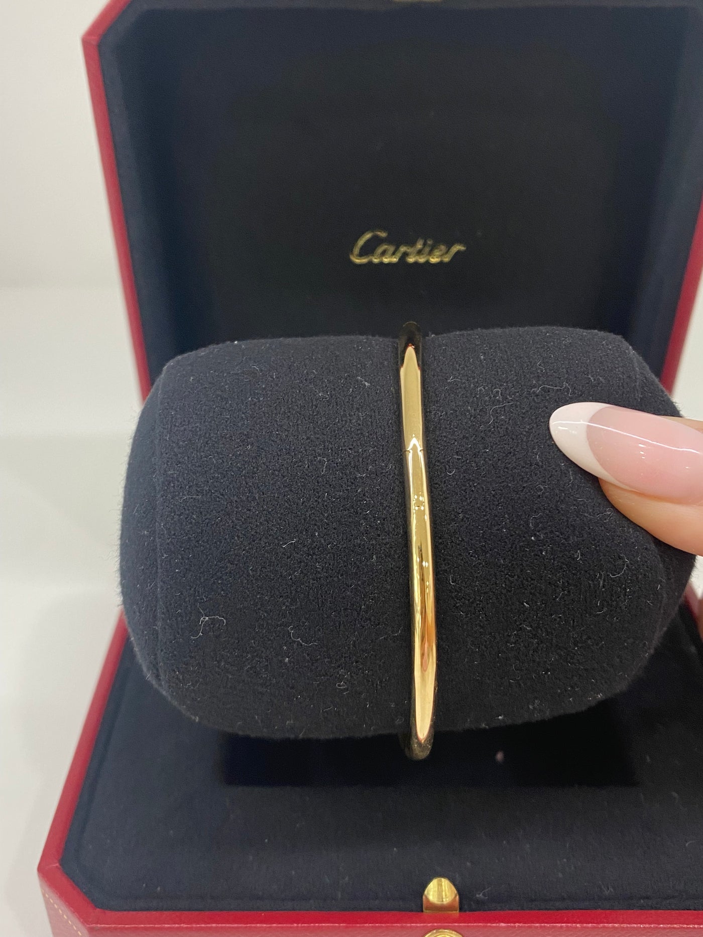 Cartier Juste Un Clou Yellow Gold with Diamonds Size 18