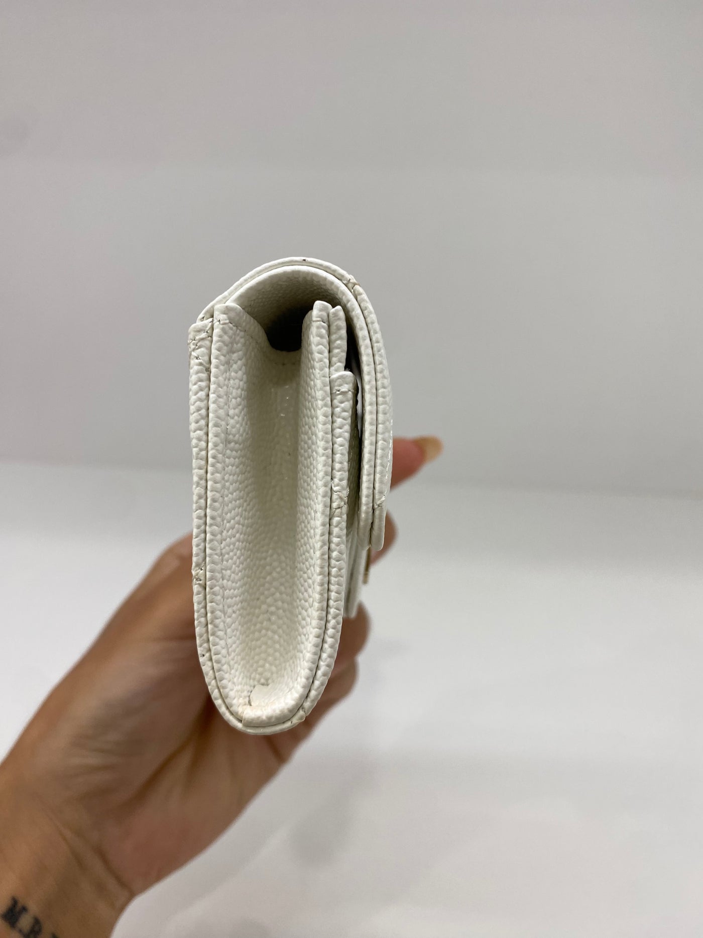 Chanel Wallet White