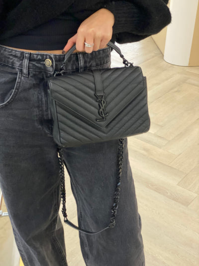 Saint Laurent College Medium Quilted BHW