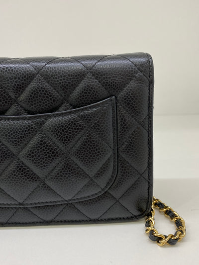 Chanel WOC Black Caviar GHW