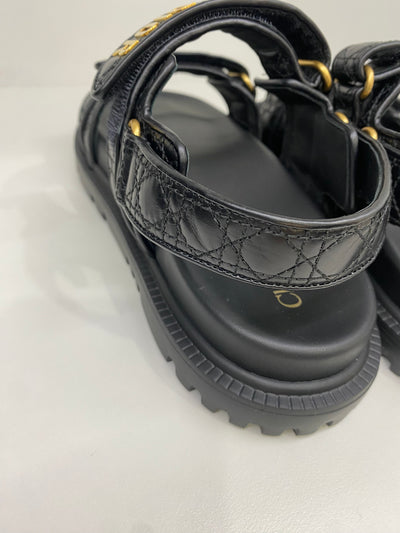 Dior Dioract Sandal Black Size 40.5