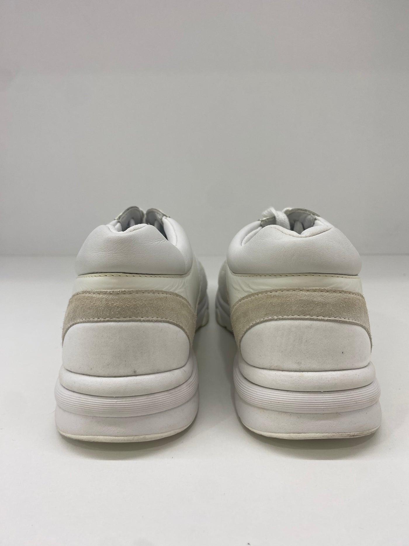 Chanel White Sneakers Size 36