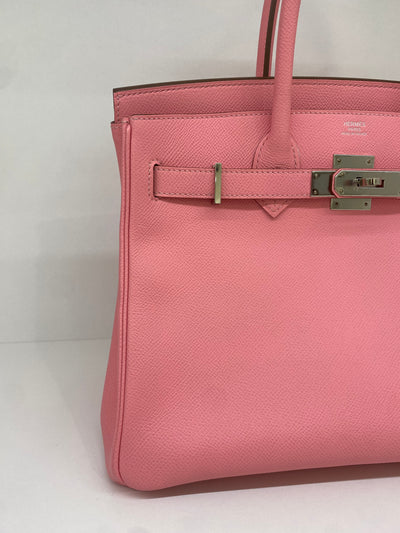 Hermes Birkin 30 Rose Confetti PHW