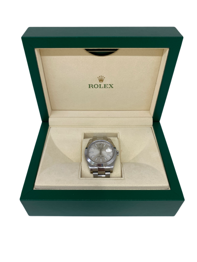 Rolex Datejust Silver 41mm