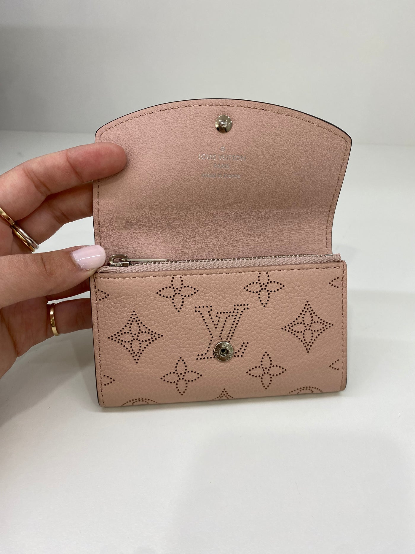 Louis Vuitton Pink Mahina Coin Purse