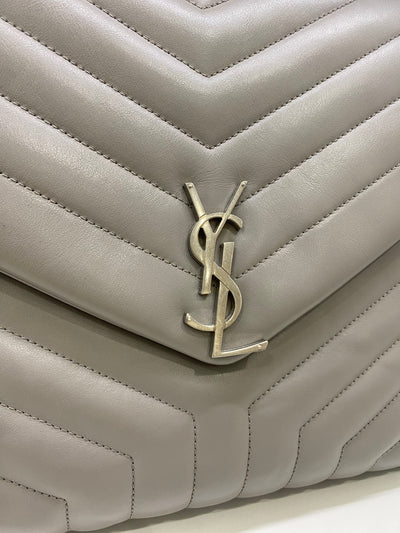 Saint Laurent LouLou Grey Large