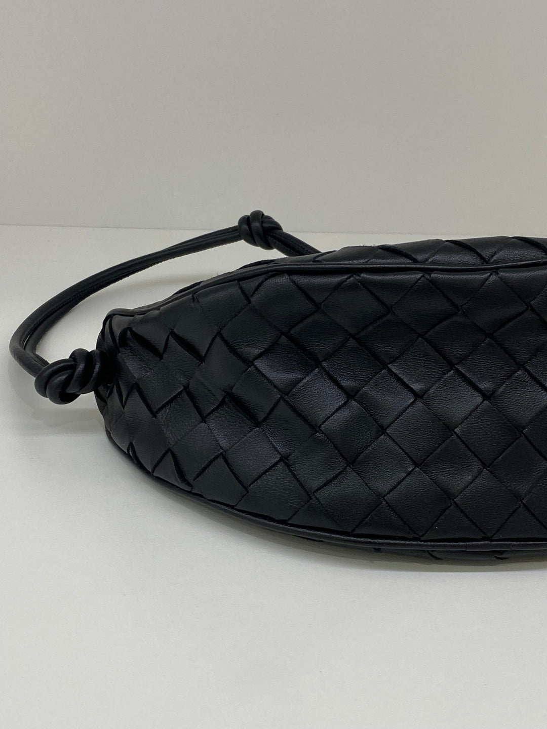【Bottega Veneta】 Gemellini Pouch Black Bottega Veneta Gemelli Double Pouch Shoulder Bag - Bergdorf