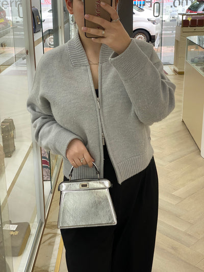 Fendi Peekaboo ISeeU Silver