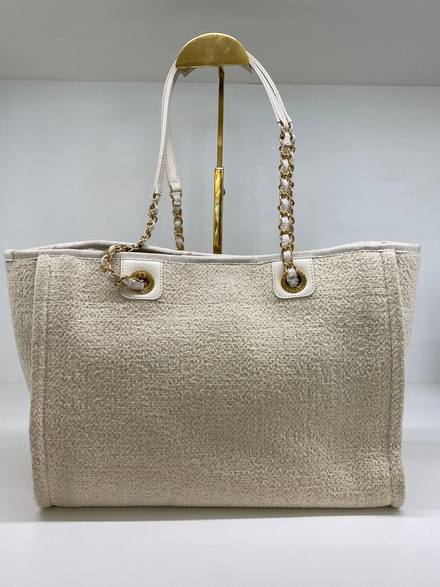 Chanel Deauville Beige Boucle GHW