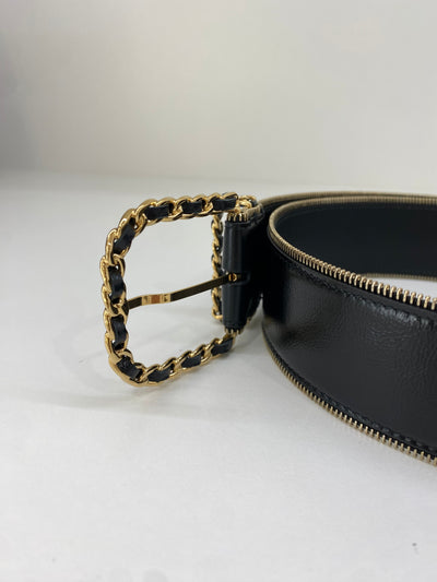 Chanel Belt Black Goatskin GHW *limited edition*