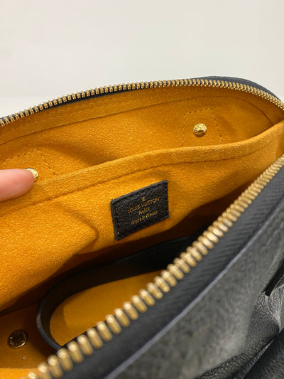 Louis Vuitton Alma Black Empriente Leather GHW