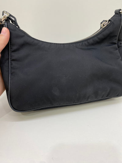 Prada Re-edition Nylon Black SHW