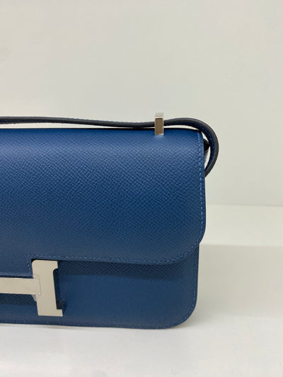 Hermes Constance Elan Deep Blue PHW