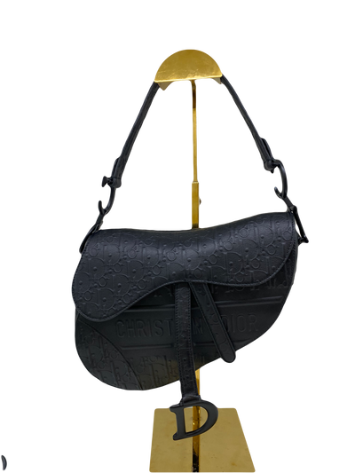 Christian Dior Saddle Leather Oblique