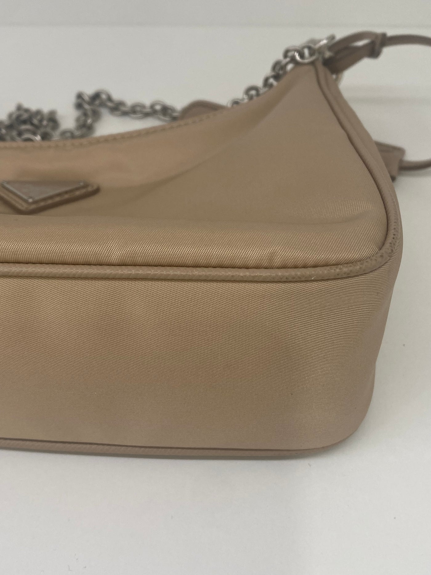 Prada Re Edition Nylon Beige Bag