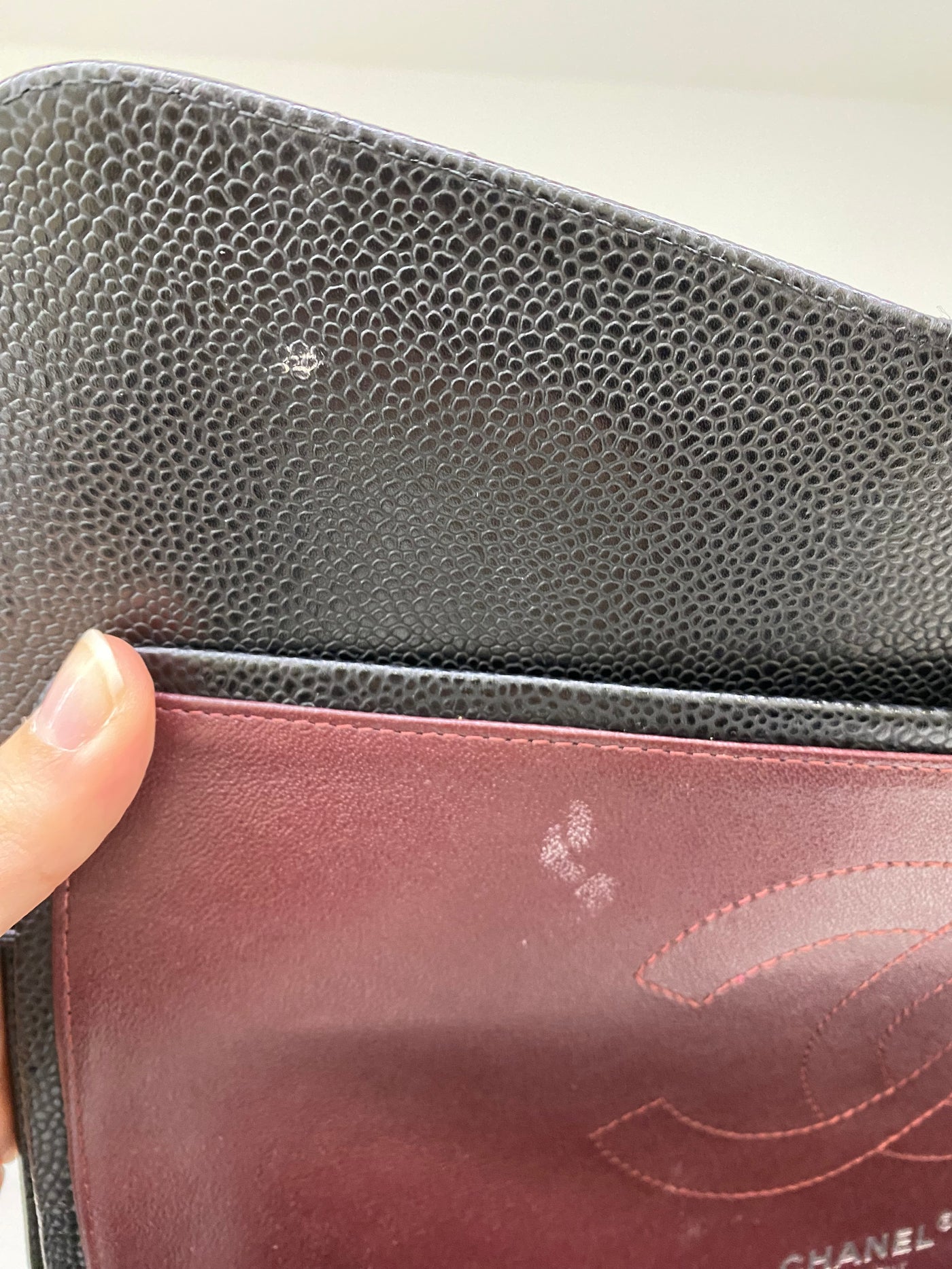 Chanel Classic Flap Jumbo Caviar SHW