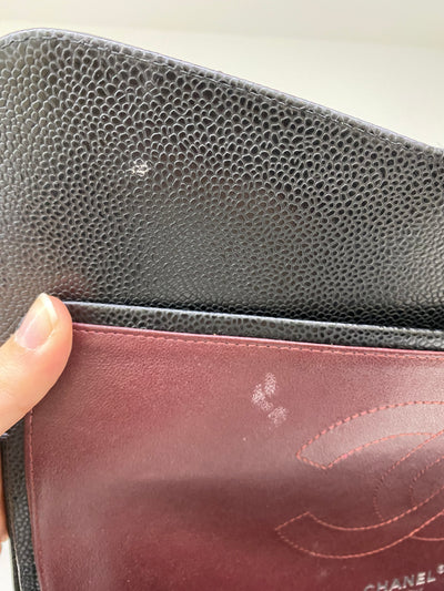 Chanel Classic Flap Jumbo Caviar SHW