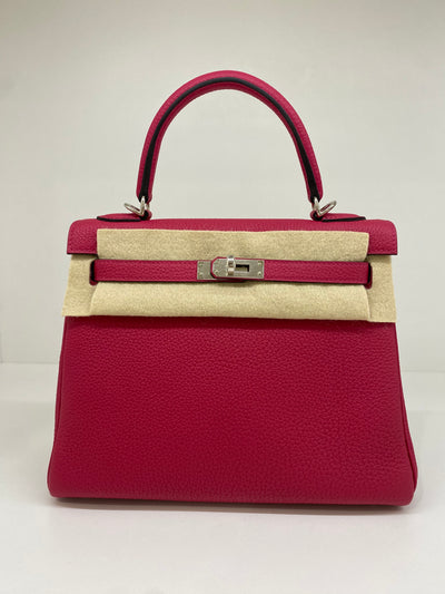 Hermes Kelly 25 Framboise PHW