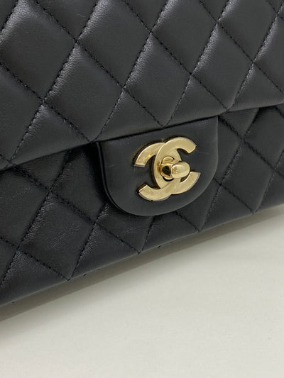 Chanel Mini Classic Bag Lambskin SGHW (microchip)