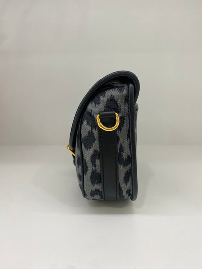 Dior Bobby Bag Leopard Print GHW