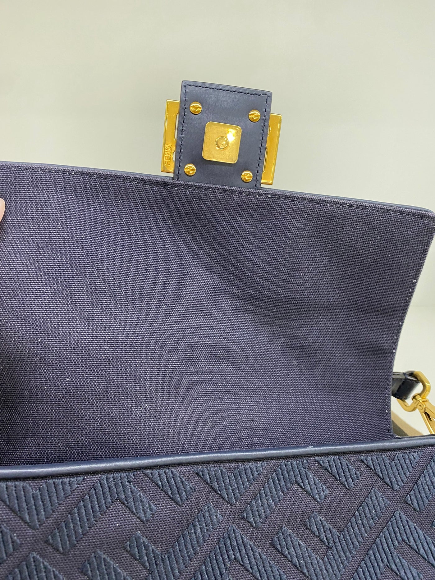 Fendi Baguette Navy