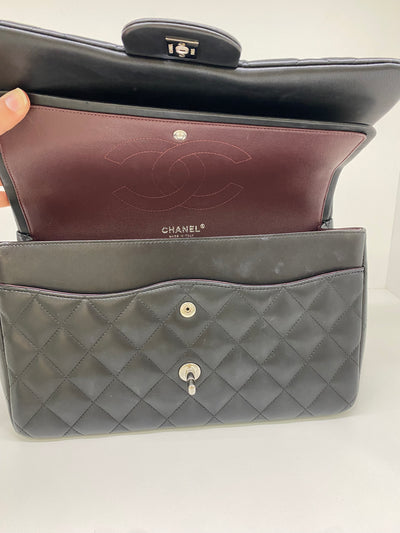 Chanel Classic Flap Jumbo Black Lambskin SHW