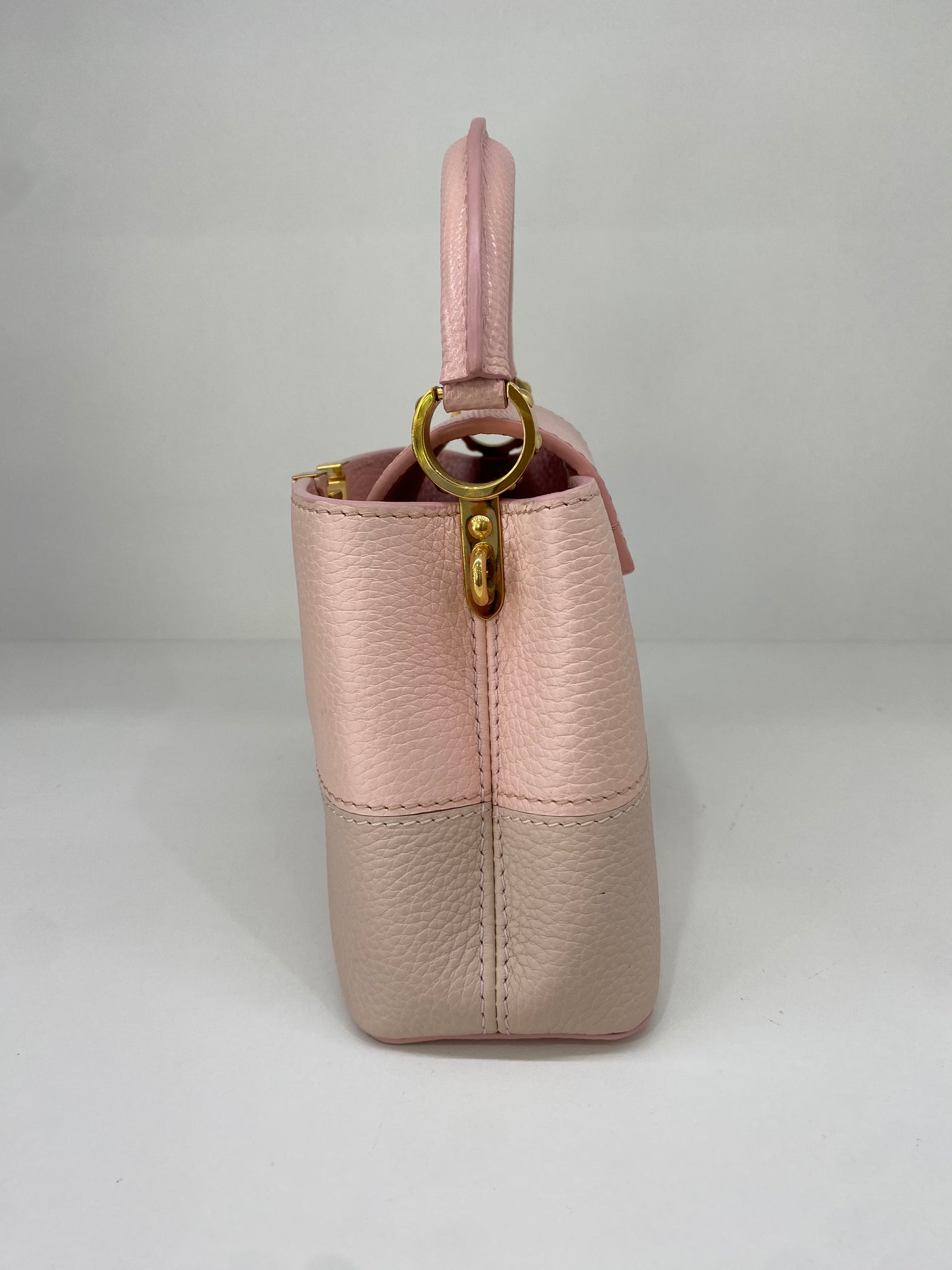 Louis Vuitton Mini Capucine BB Pink Patches