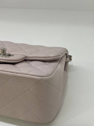 Chanel Classic Flap Square Mini Lilac SHW