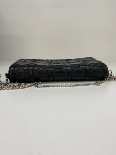 Dior Wallet On Chain Black SHW
