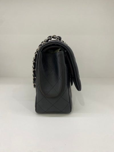 Chanel Classic Flap Jumbo Black Lambskin SHW
