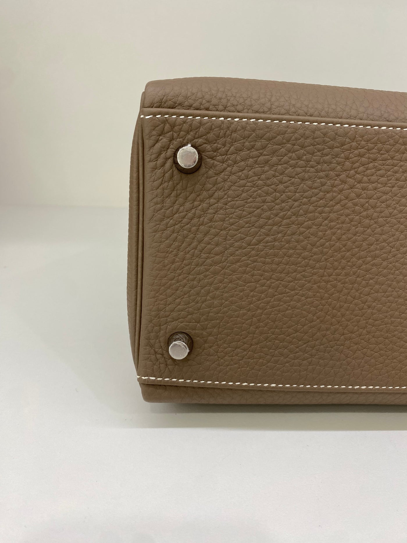 Hermès Kelly 35 Retourne Togo Etoupe PHW