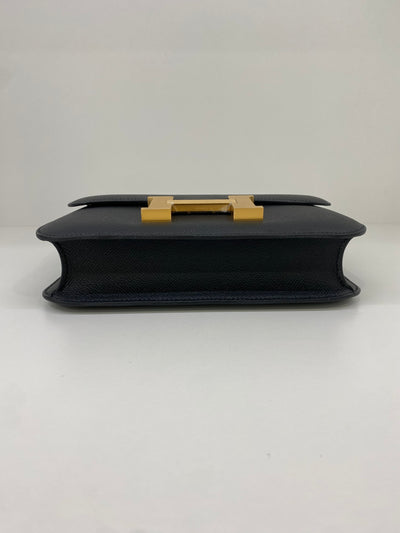 Hermès Constance 24 Epsom Bleu Ocean Brush Gold Hardware