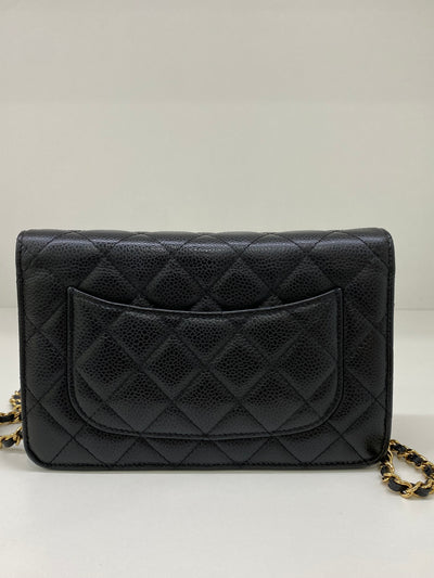 Chanel WOC Black Caviar GHW