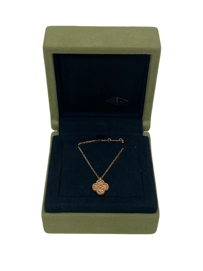 Van Cleef Sweet Alhambra necklace - Rose Gold