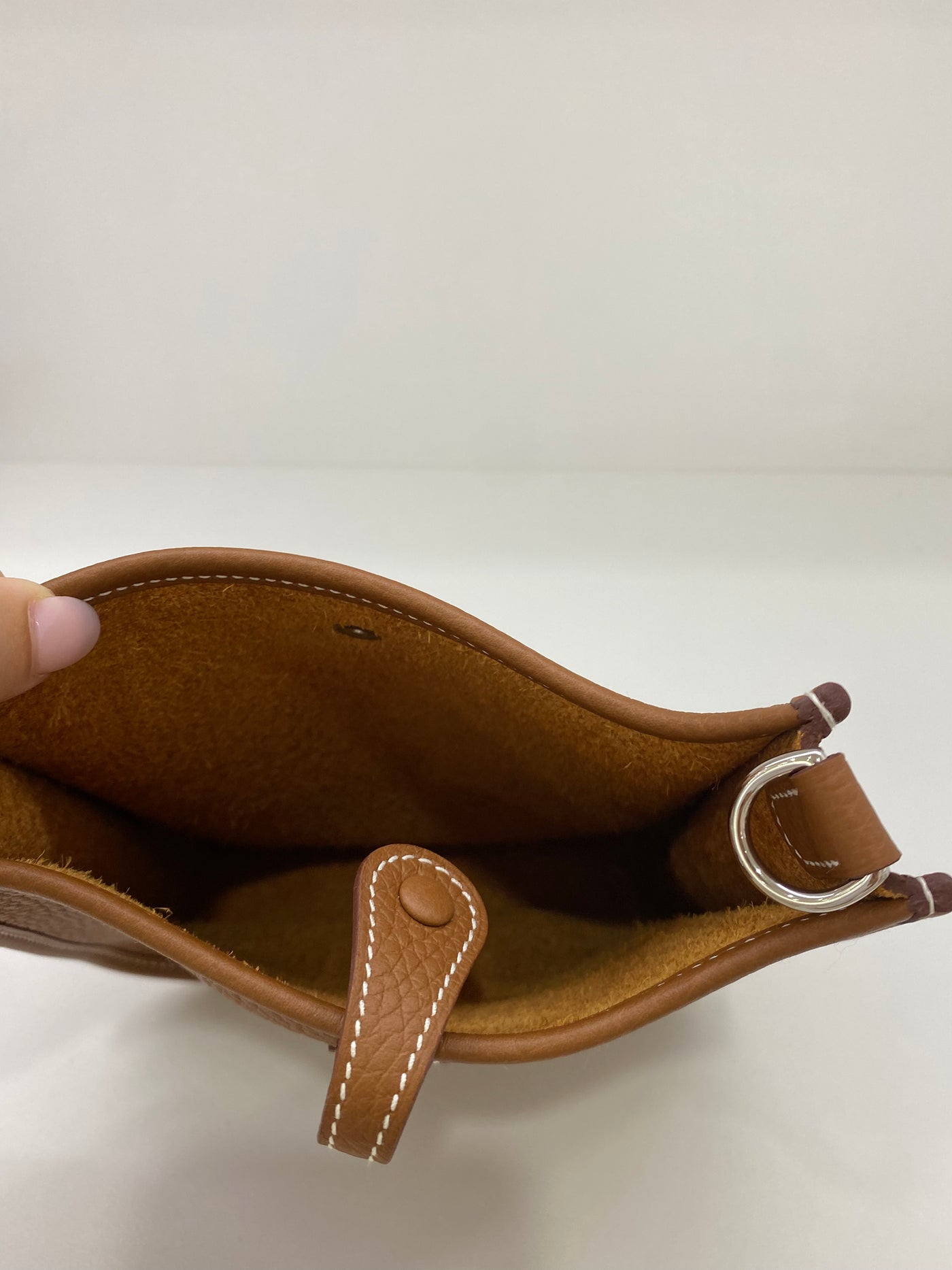Hermes Mini Evelyn Gold PHW