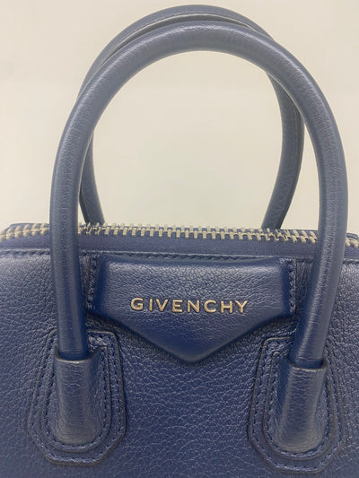 Givenchy Mini Antigona - Navy