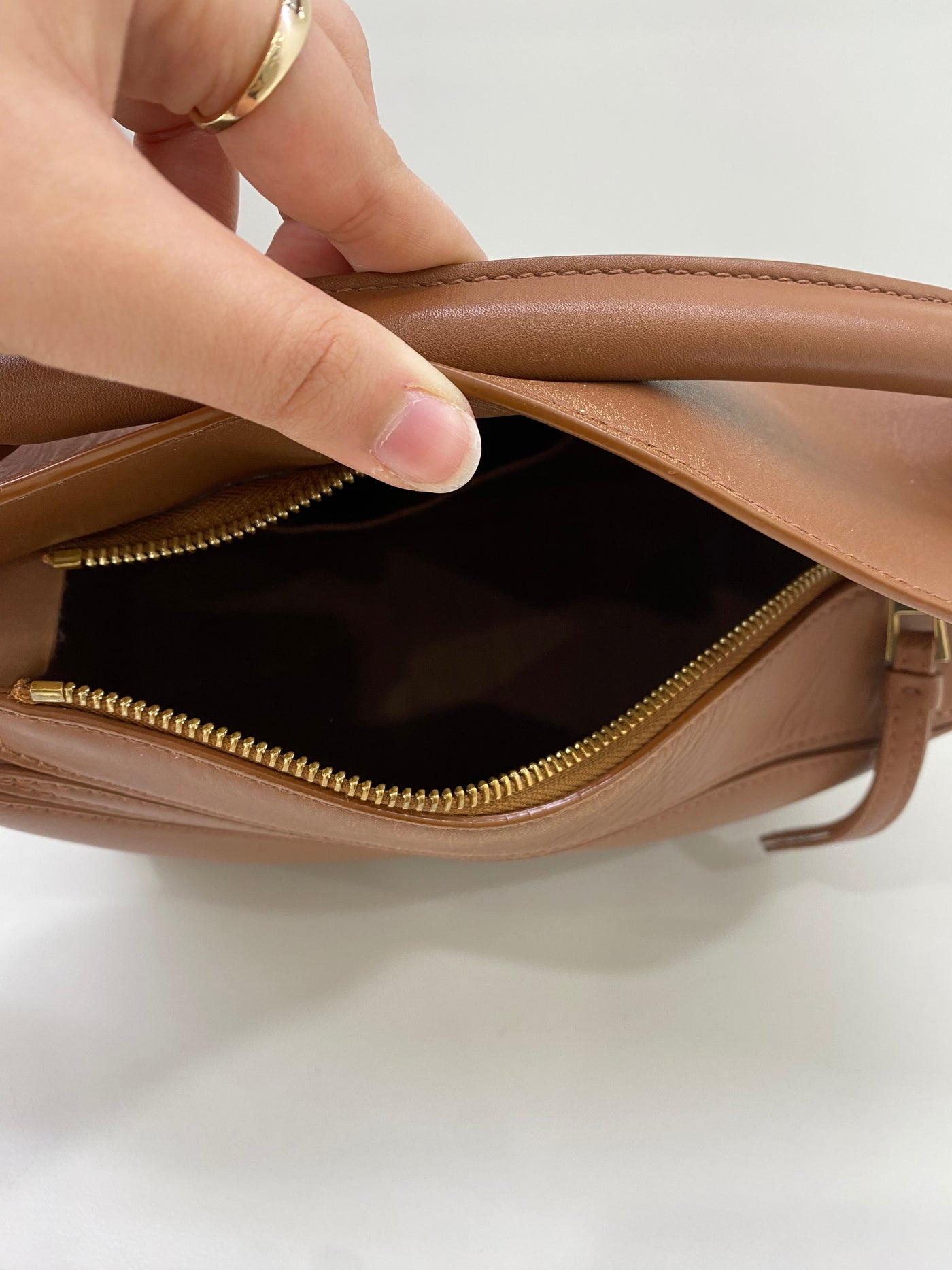 Loewe Puzzle Bag Small Brown