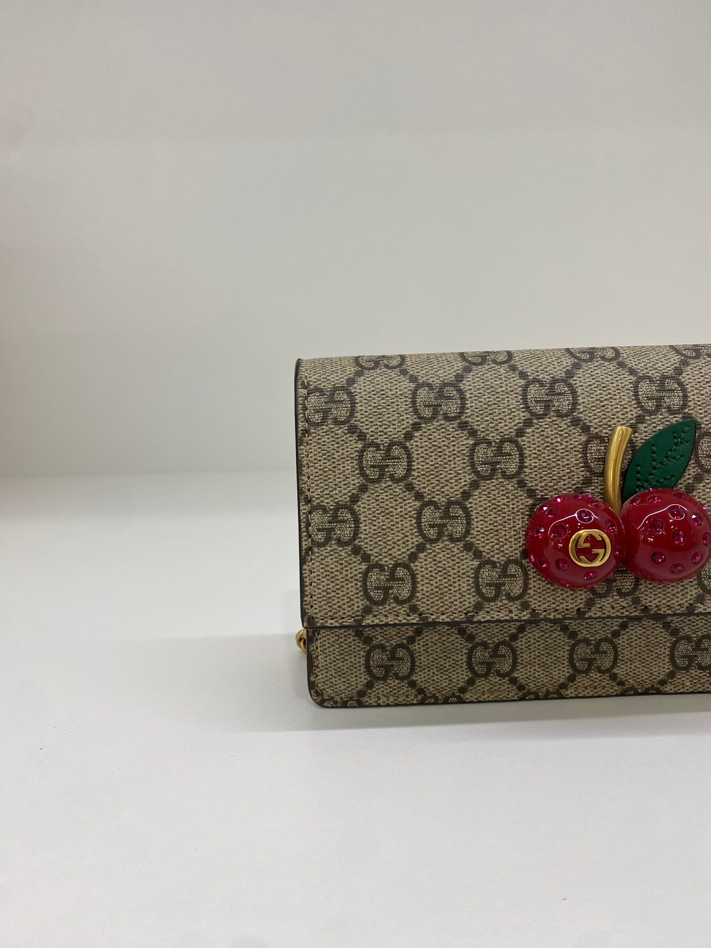 Gucci Cherry Monogram WOC PH Luxury Consignment