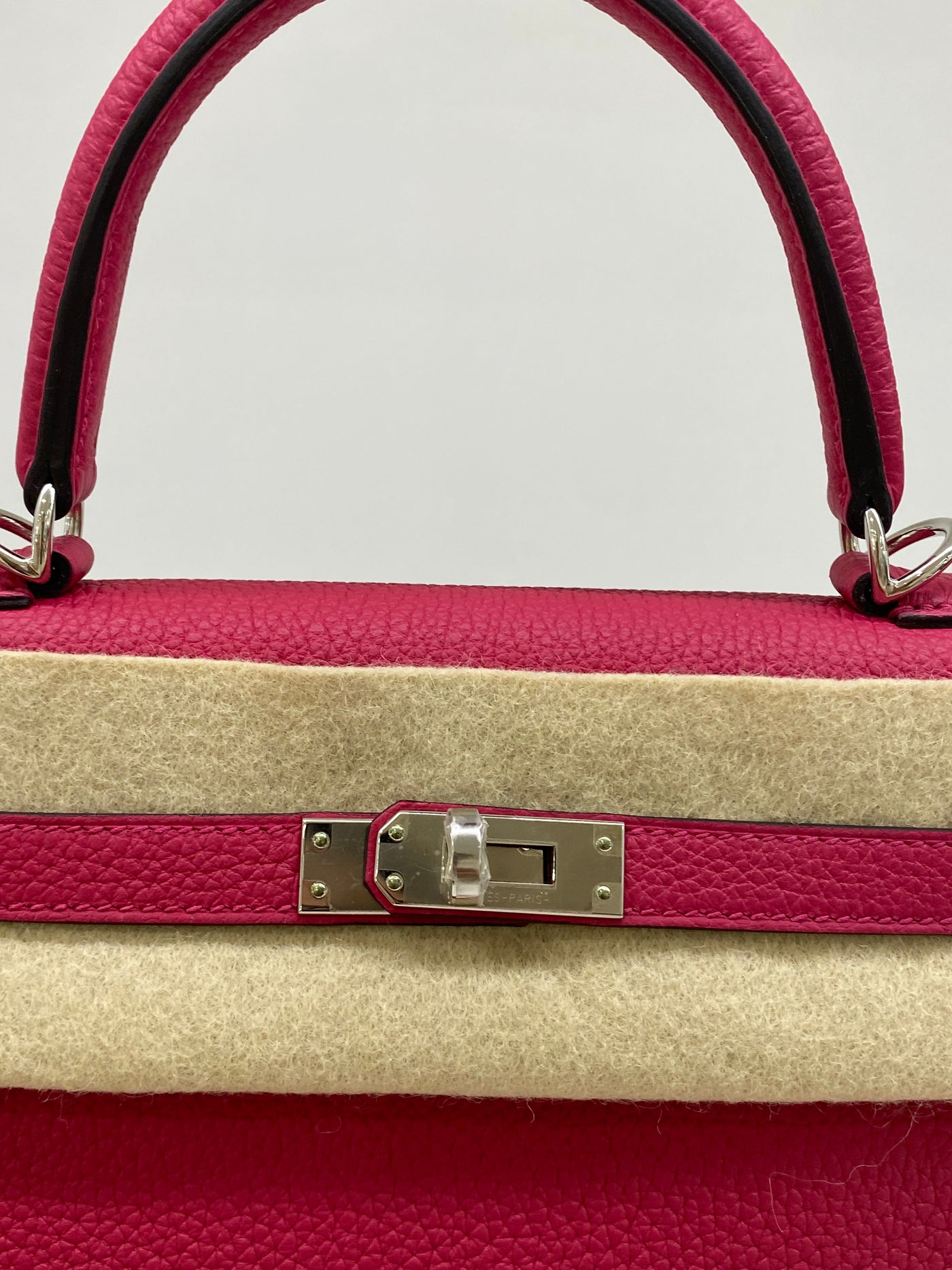 Hermes Kelly 25 Framboise PHW