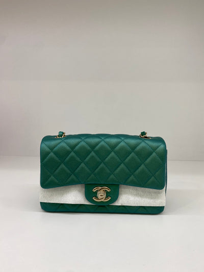 Chanel Classic Flap Mini Green