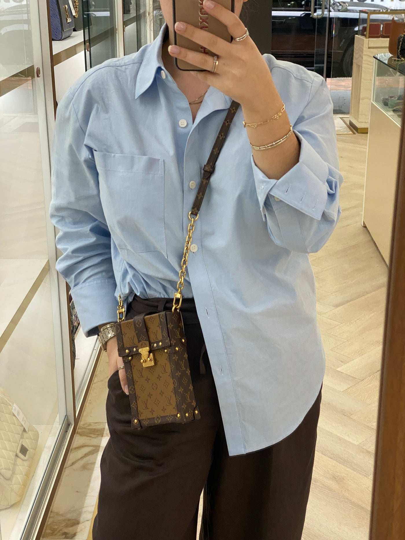 Louis Vuitton Pochette Trunk Vertical