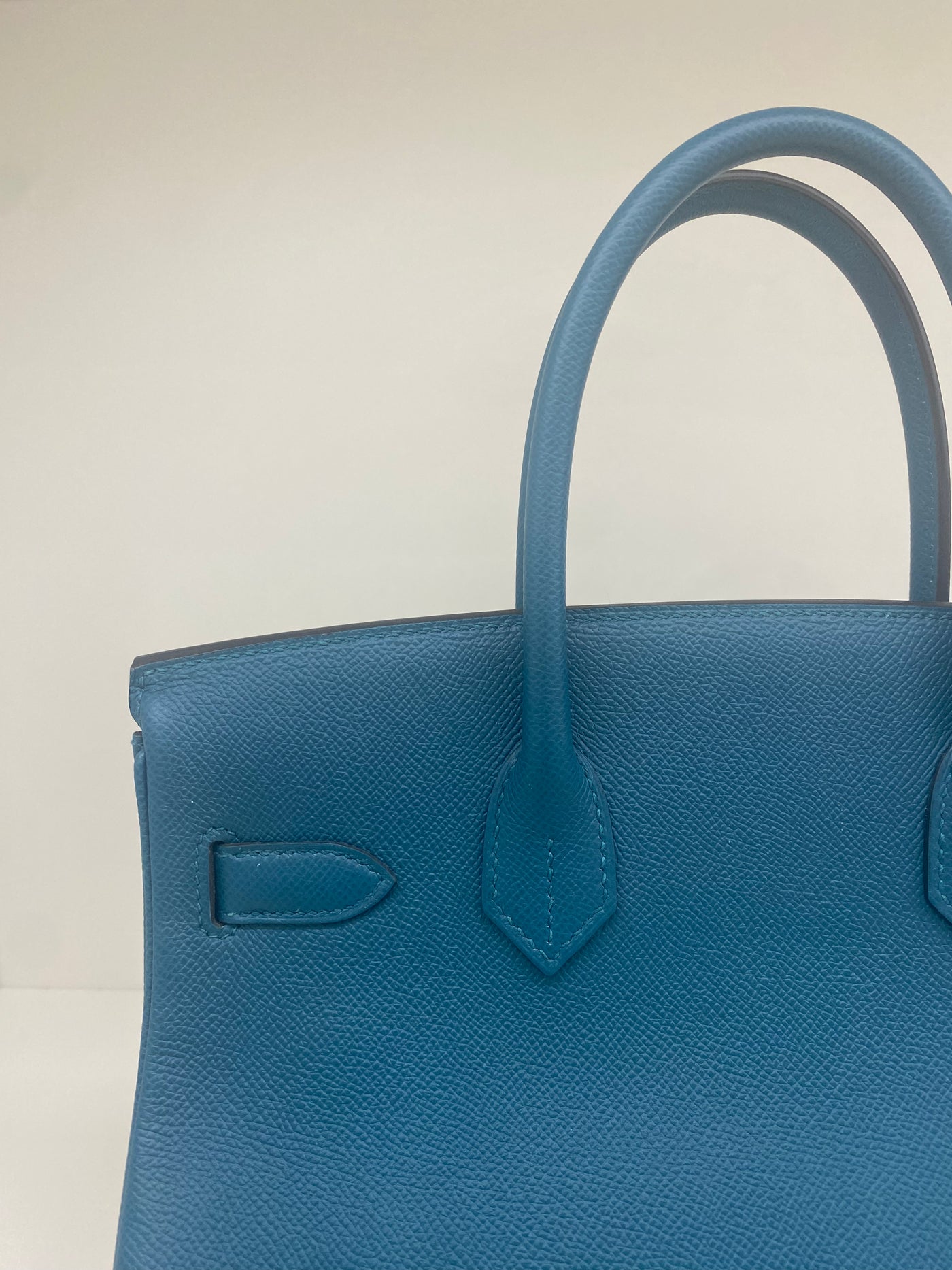 Hermes Birkin 30 - Vert bosphore GHW - D stamp